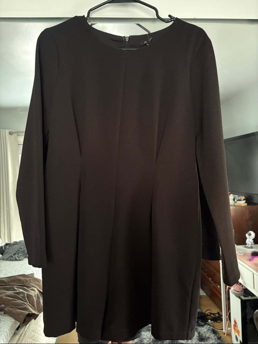 Nordstrom Black Long-Sleeve Jumpsuit